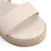 Sandália Plataforma Couro Off White - imagem 6