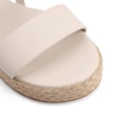 Sandália Plataforma Couro Off White - imagem 6