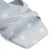 Sandália Poá Couro Azul/Branco - imagem 6