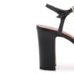 Sandália Preto Salto Bloco Alto Alt Plataforma - imagem 8