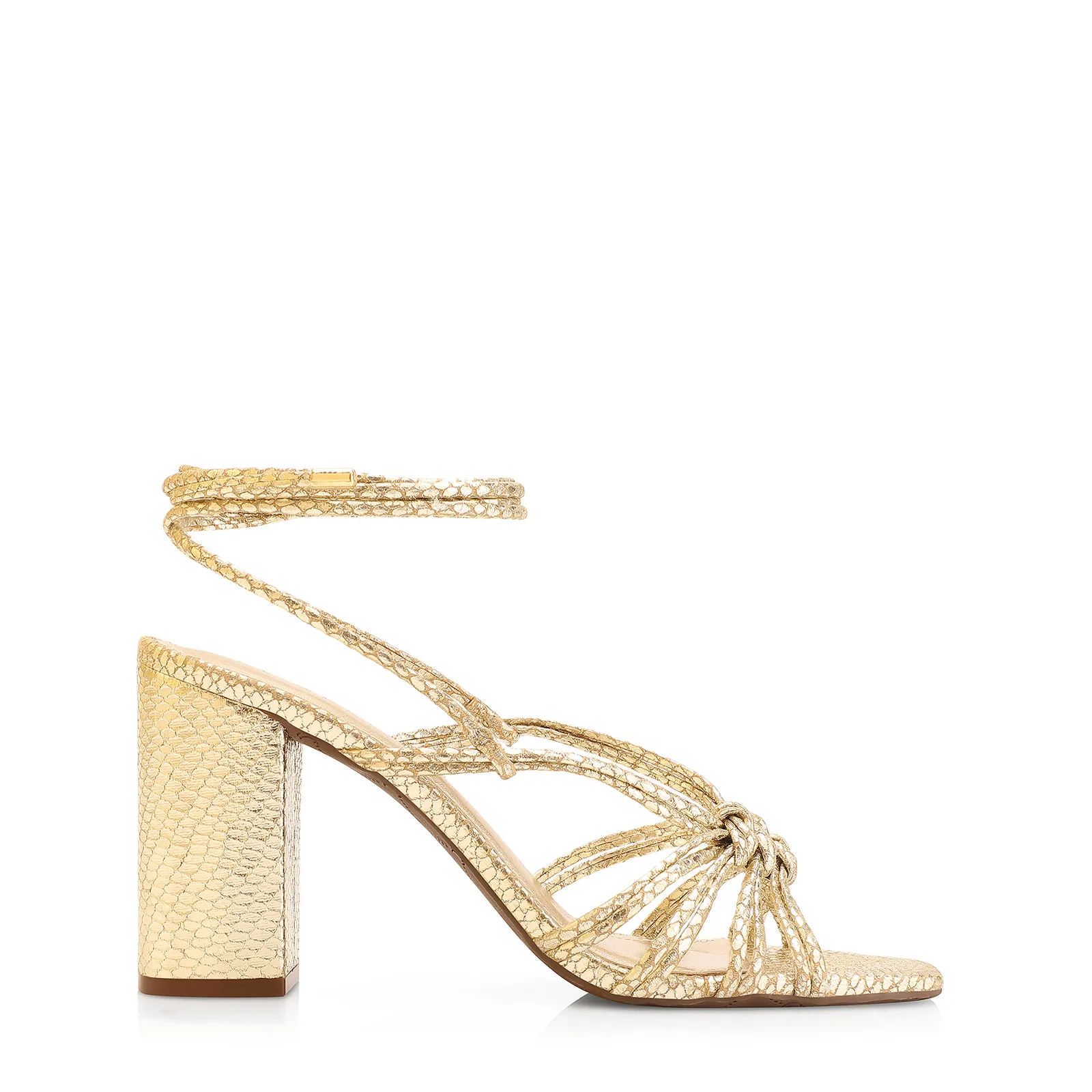 Sandália Python Alt Dourado