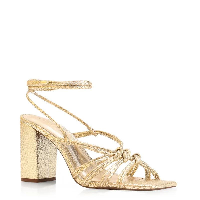 Sandália Python Alt Dourado