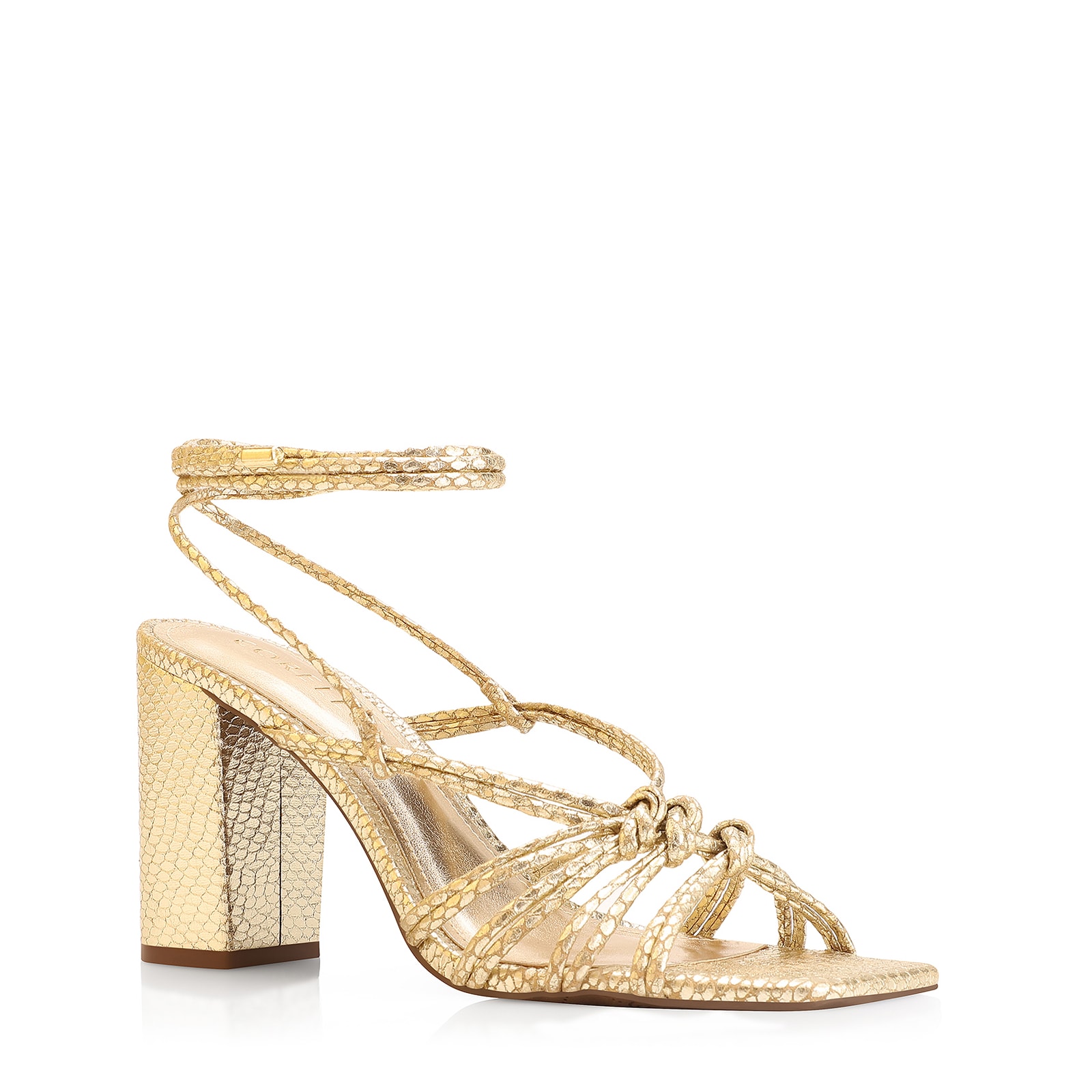 Sandália Python Alt Dourado
