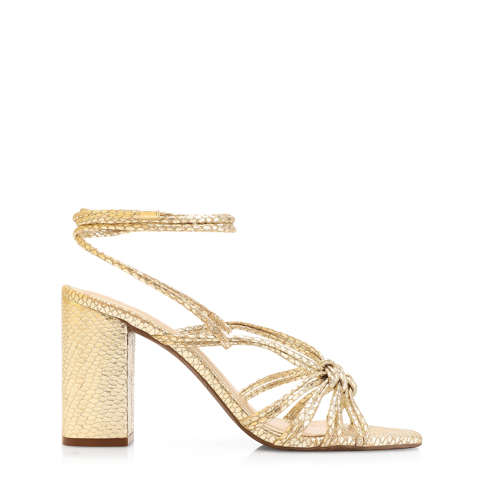 Sandália Python Alt Dourado