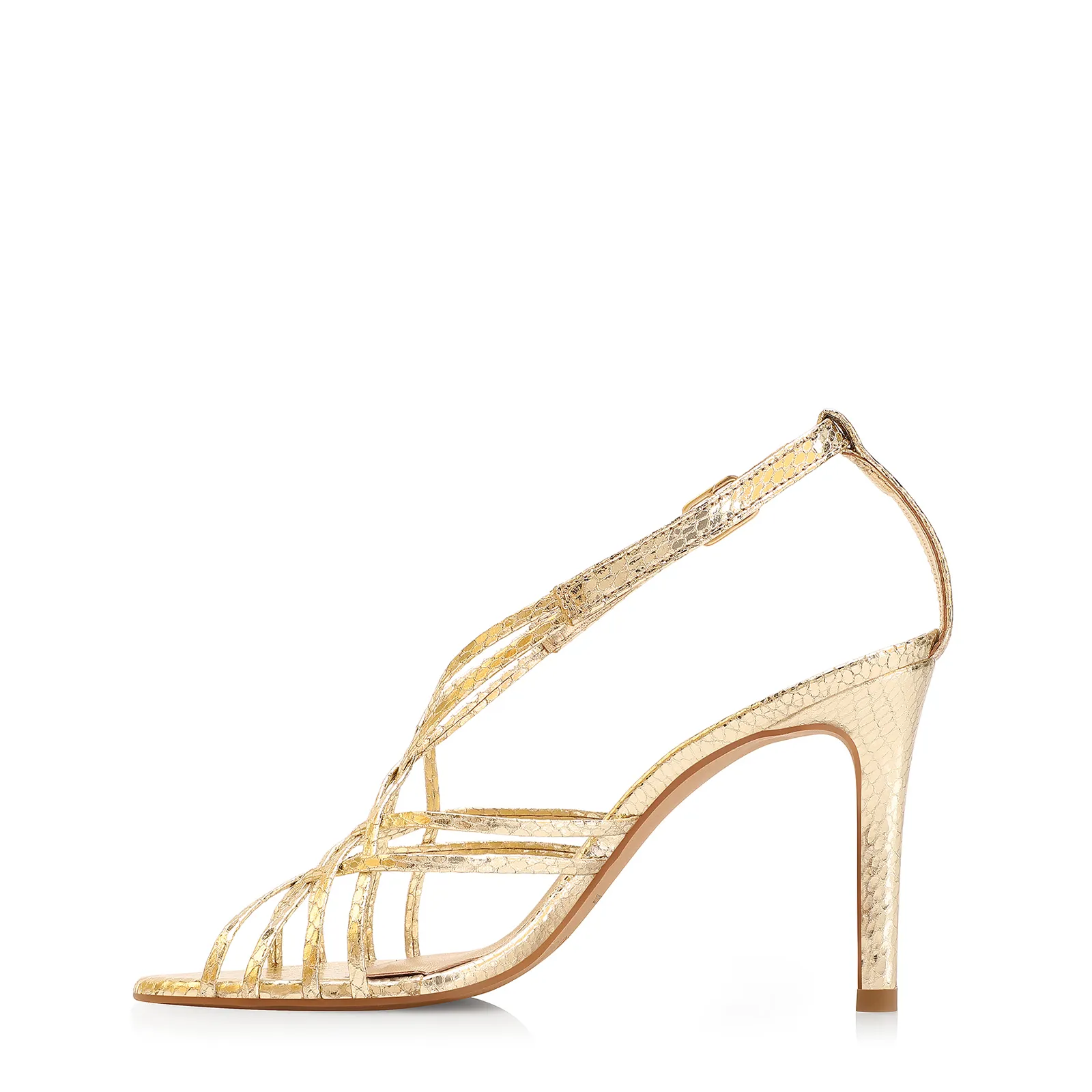 Sandália Python Alt Dourado