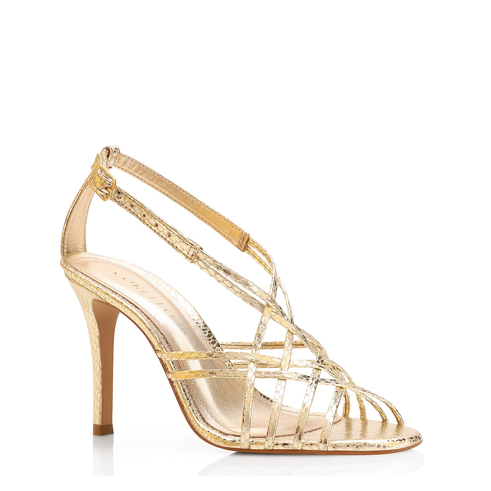 Sandália Python Alt Dourado
