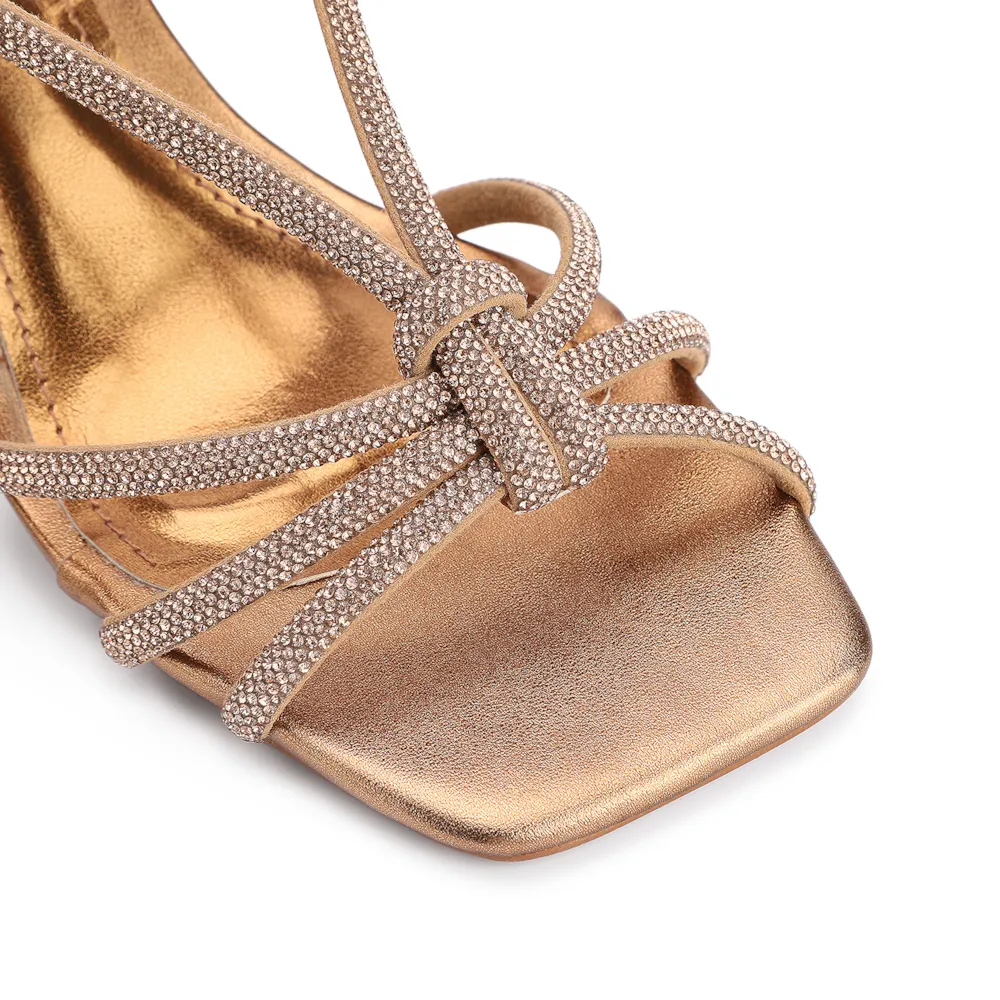 Sandália Strass Alt Bronze - imagem 6