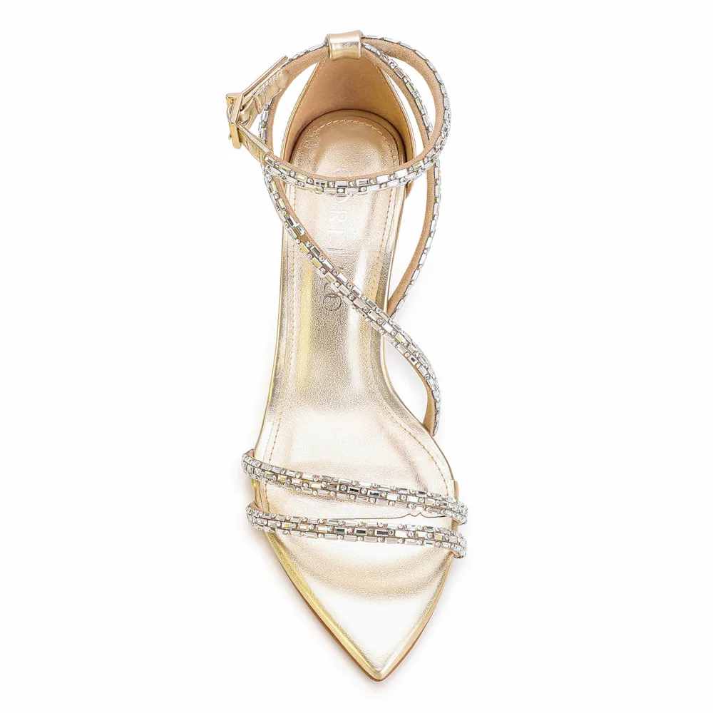 Sandália Strass Alt Dourado - imagem 5