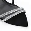Sandália Strass Alt Nobuck Preto - imagem 7