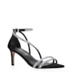 Sandália Strass Alt Nobuck Preto - imagem 1