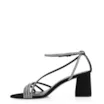 Sandália Strass Alt Nobuck Preto/Strass Grafite - imagem 5