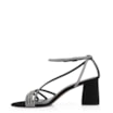 Sandália Strass Alt Nobuck Preto/Strass Grafite - imagem 5