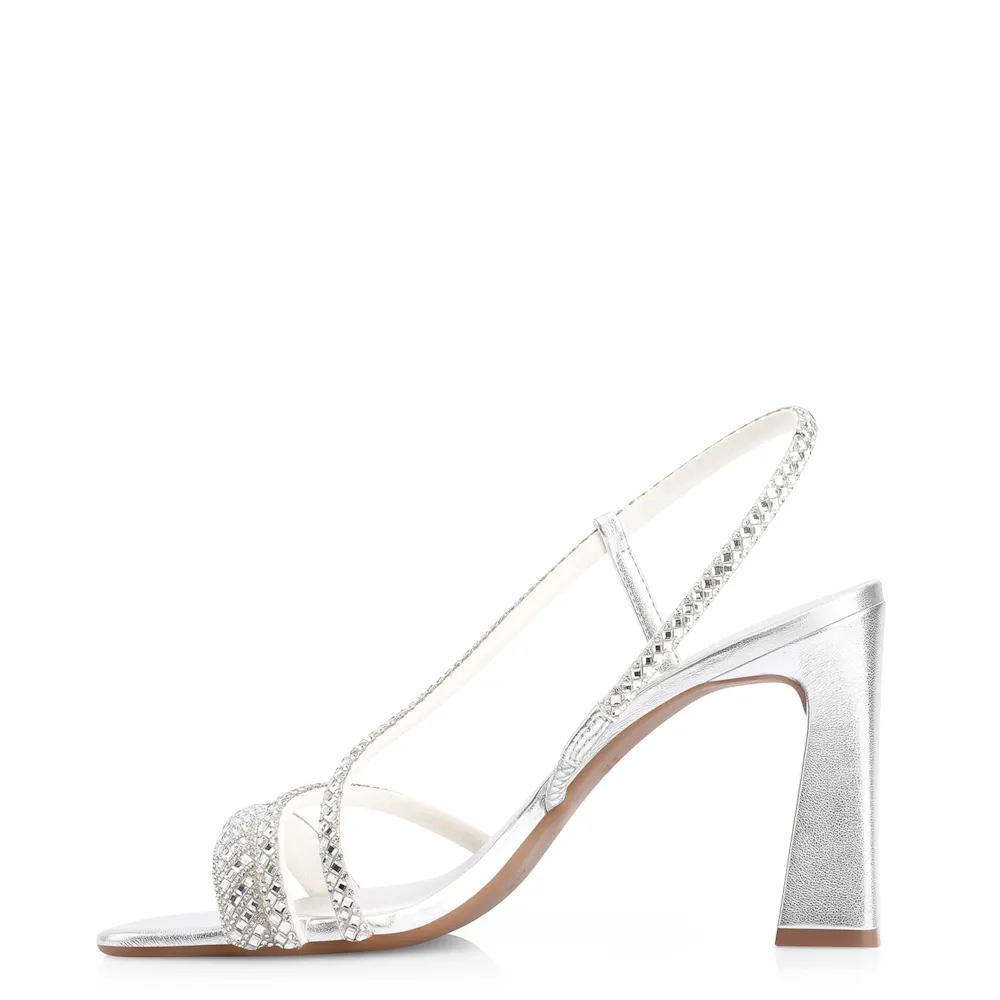 Sandália Strass Alt Prata - imagem 4