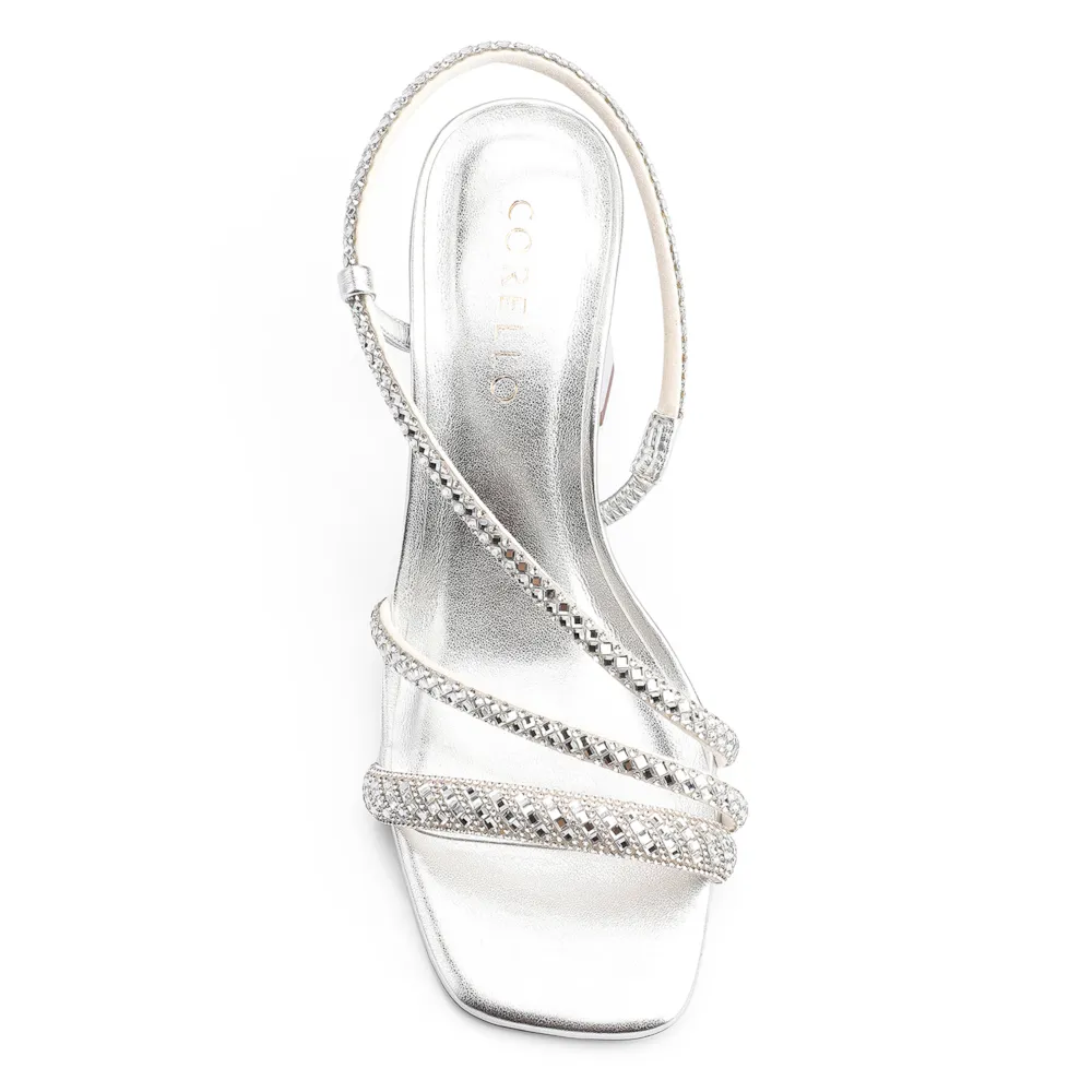 Sandália Strass Alt Prata - imagem 5