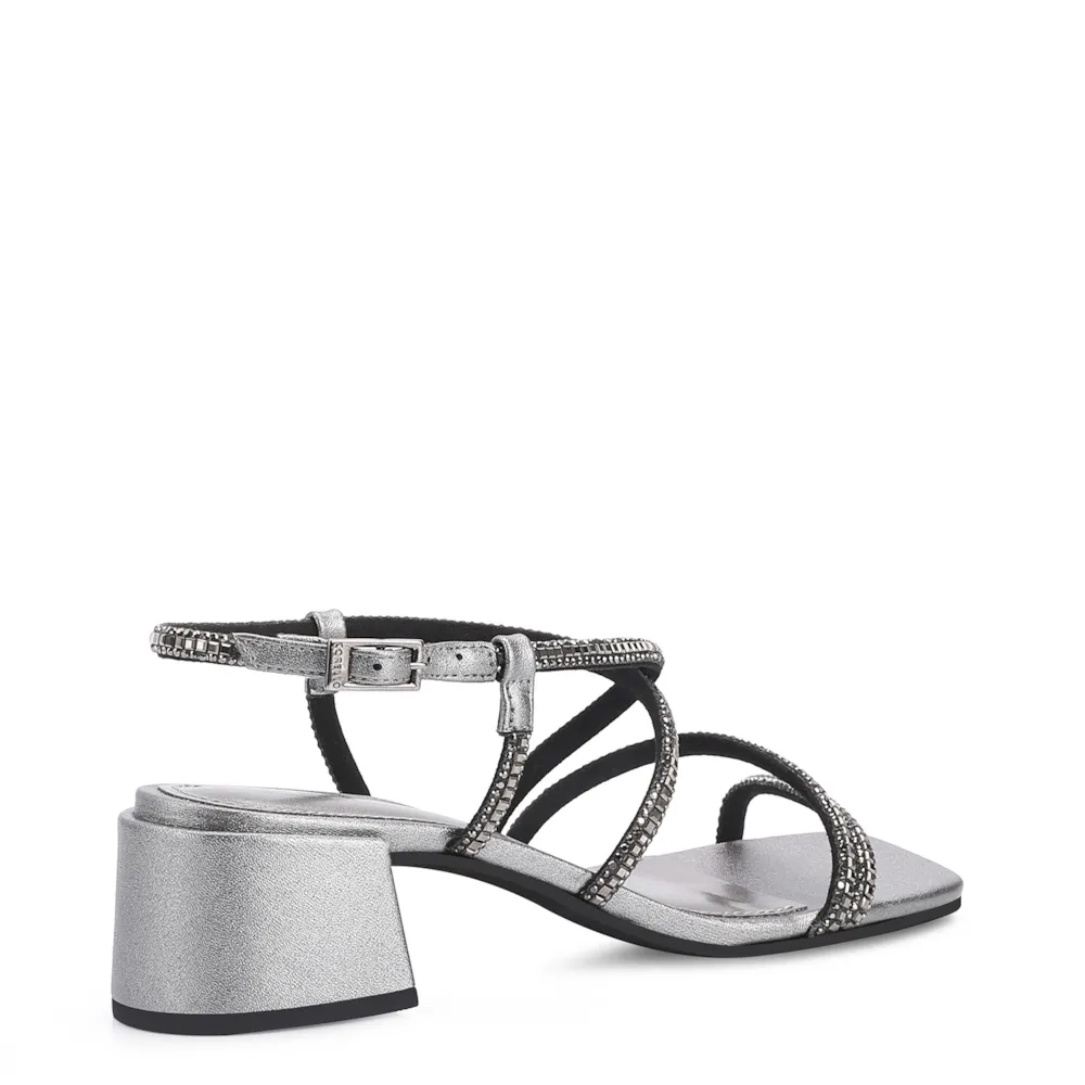 Sandália Strass Alt Prata - imagem 3