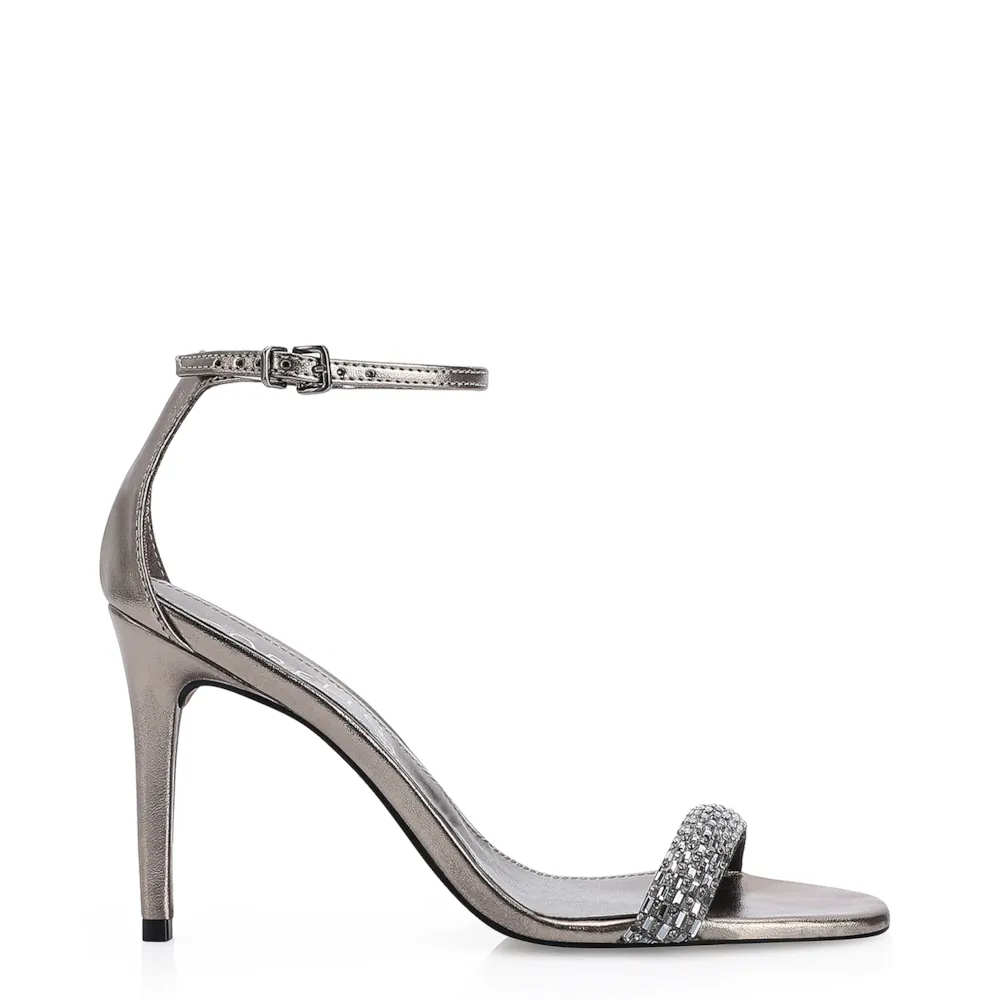 Sandália Strass Alt Prata - imagem 3