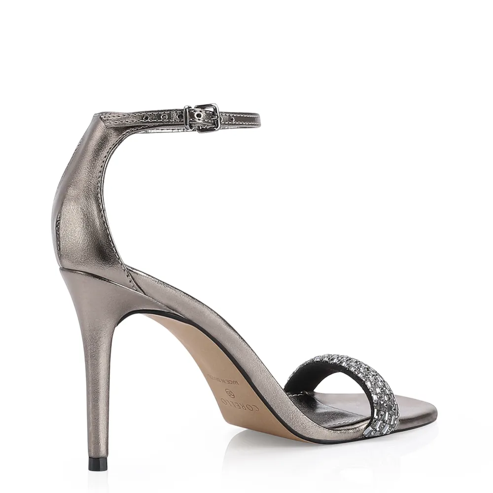 Sandália Strass Alt Prata - imagem 4