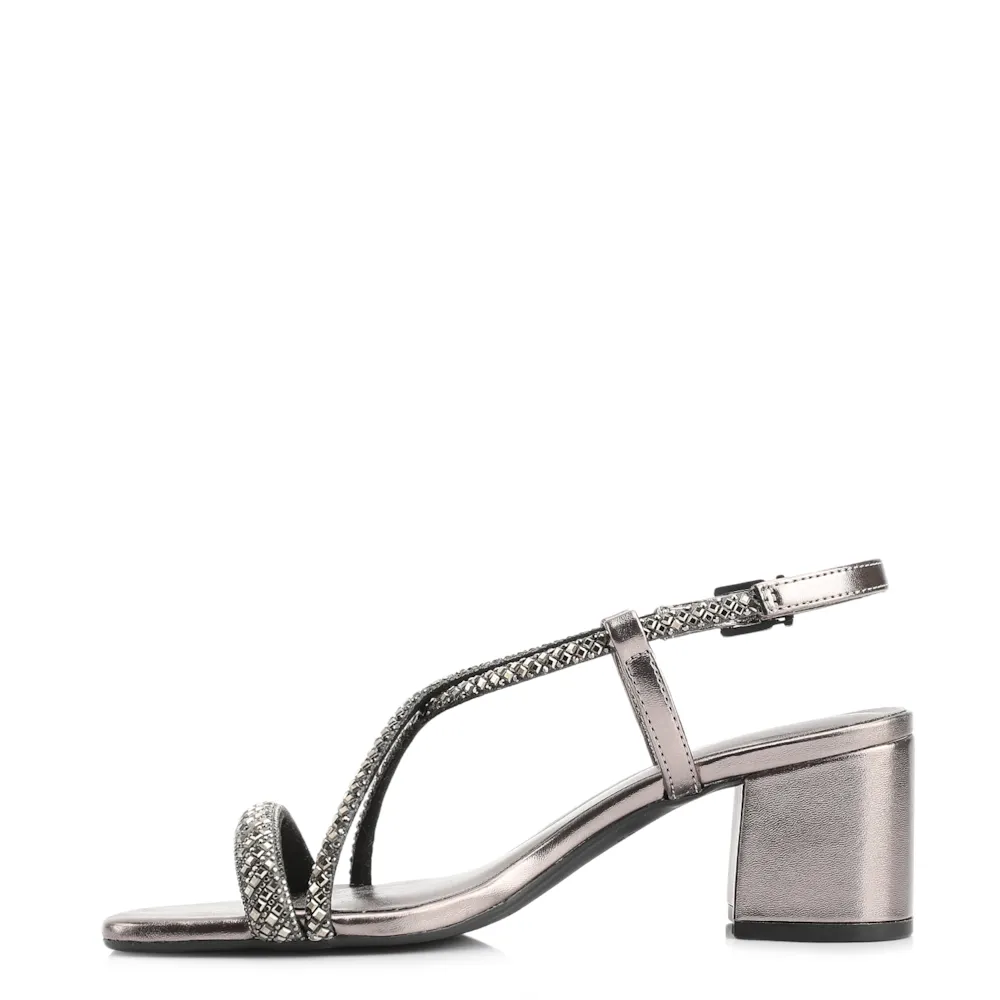 Sandália Strass Alt Prata - imagem 4