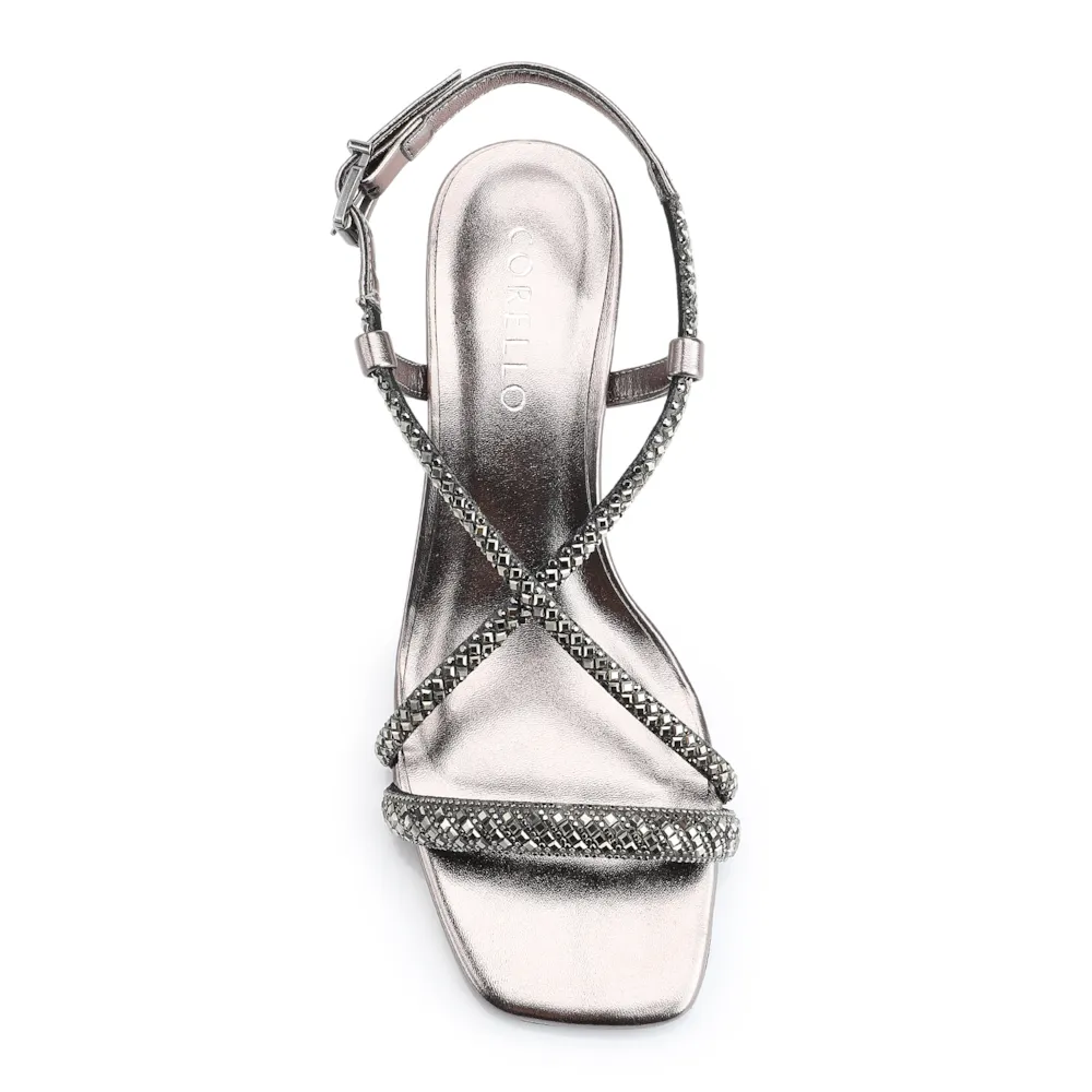 Sandália Strass Alt Prata - imagem 5