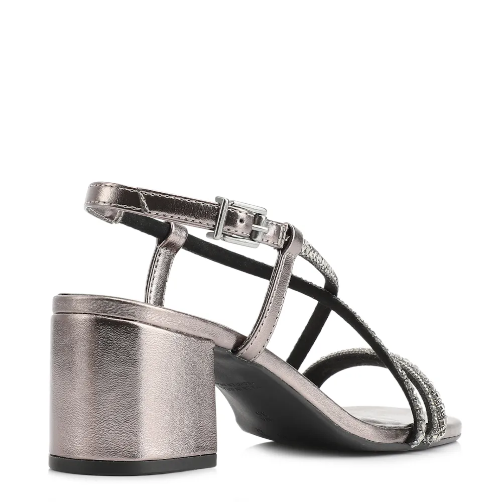 Sandália Strass Alt Prata - imagem 3
