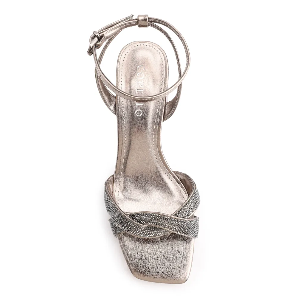 Sandália Strass Alt Prata - imagem 4