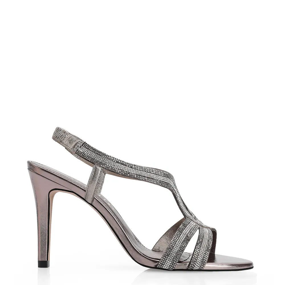 Sandália Strass Alt Prata - imagem 3