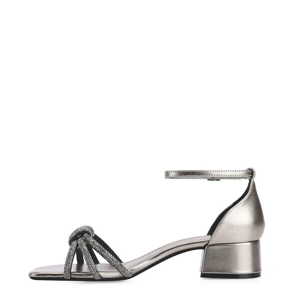 Sandália Strass Alt Prata - imagem 4