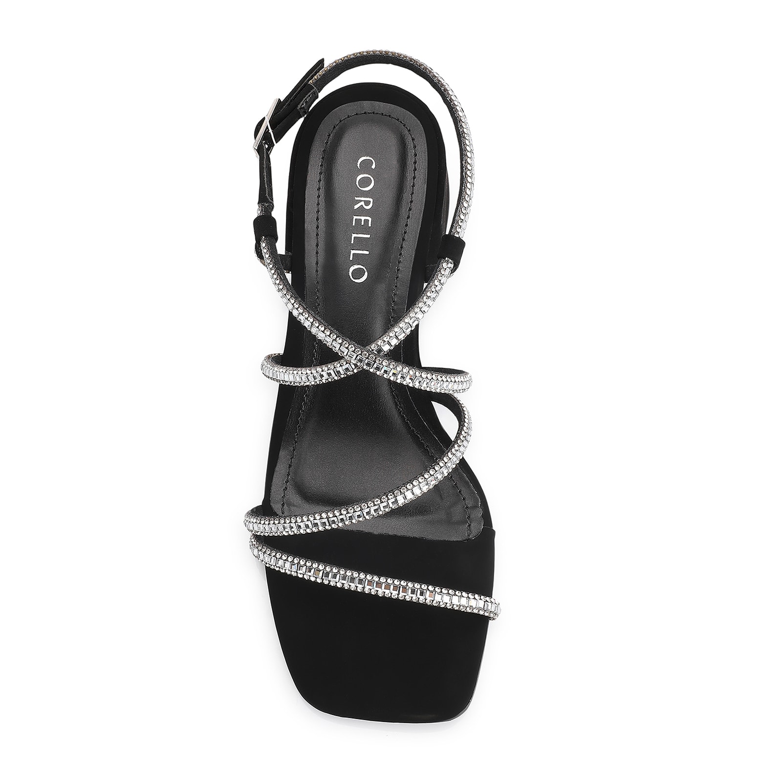 Sandália Strass Alt Preto