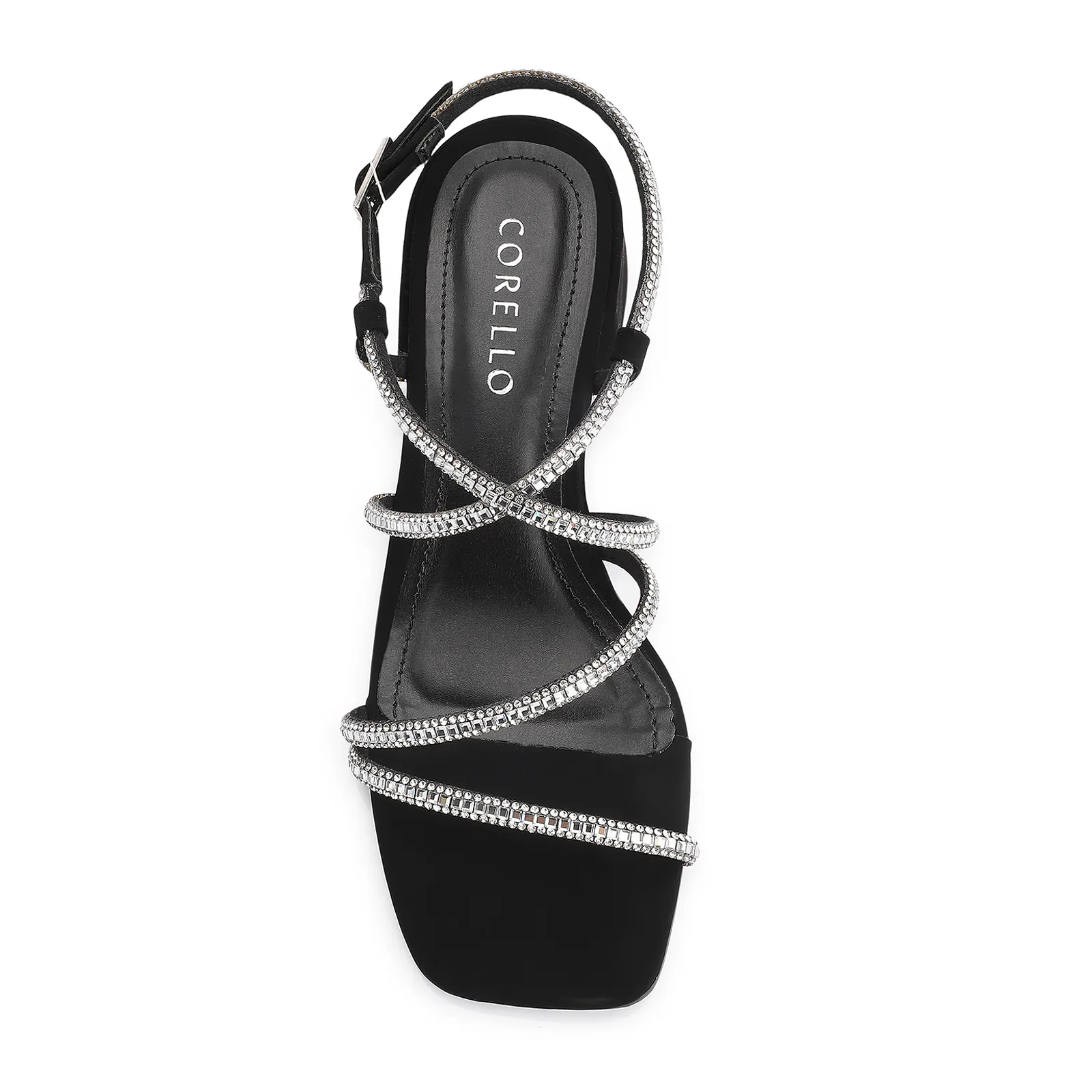 Sandália Strass Alt Preto