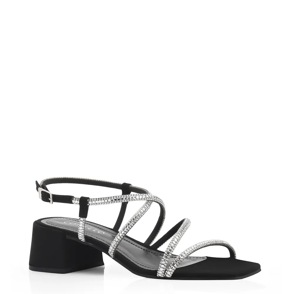 Sandália Strass Alt Preto