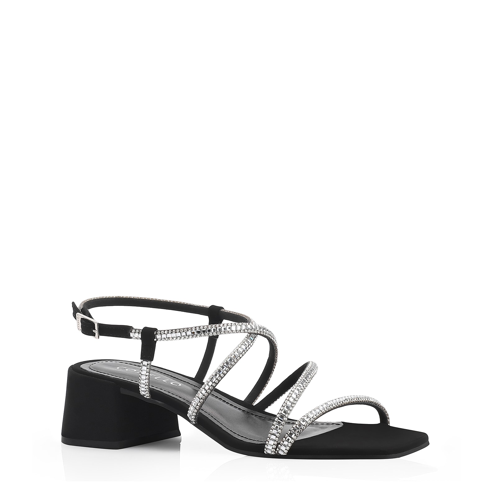 Sandália Strass Alt Preto