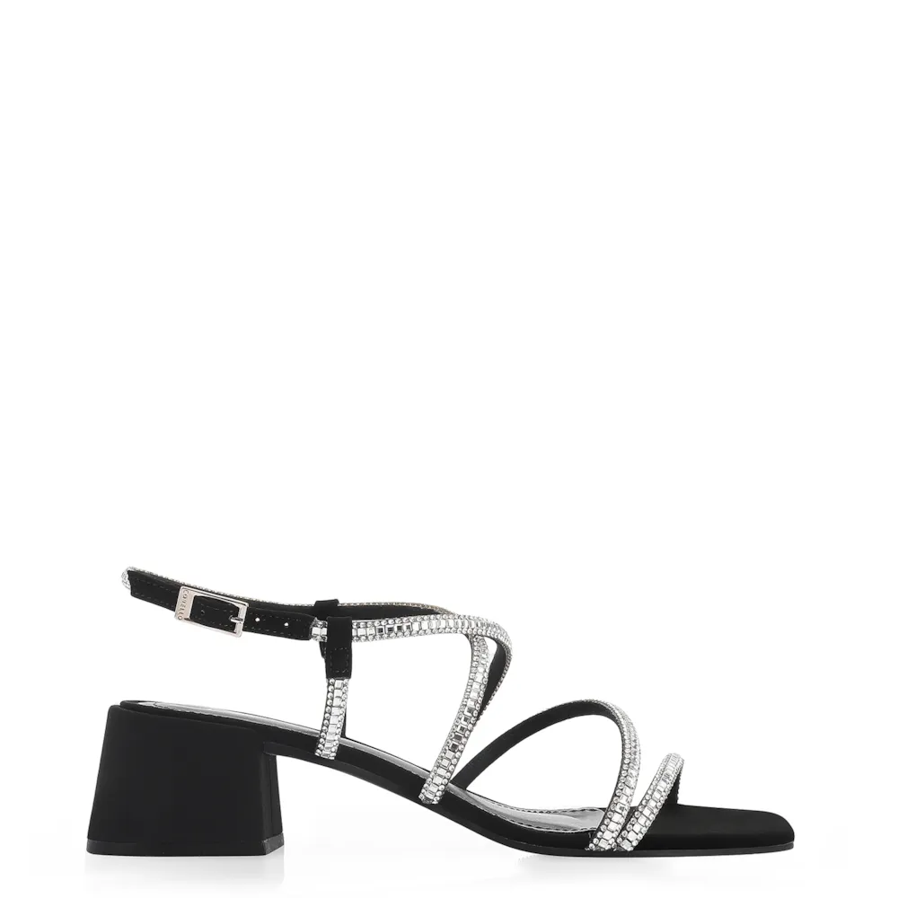 Sandália Strass Alt Preto - imagem 2