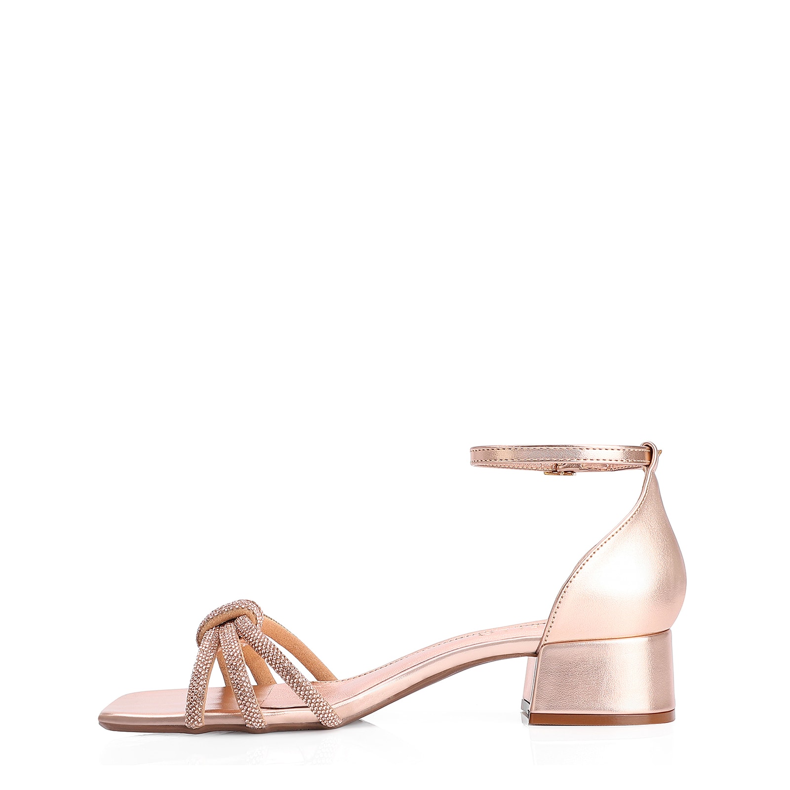 Sandália Strass Alt Rose