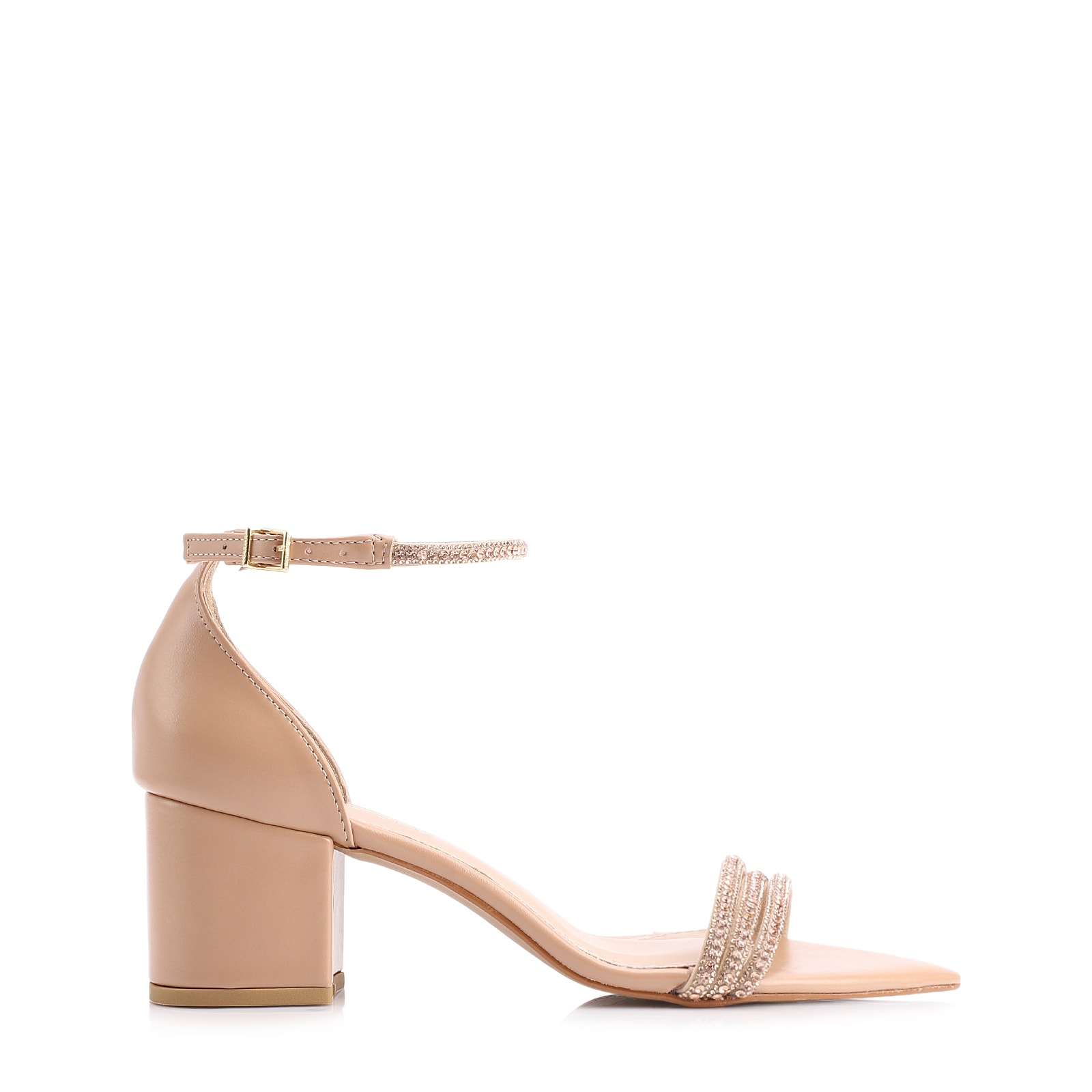 Sandália Strass Alt Rose