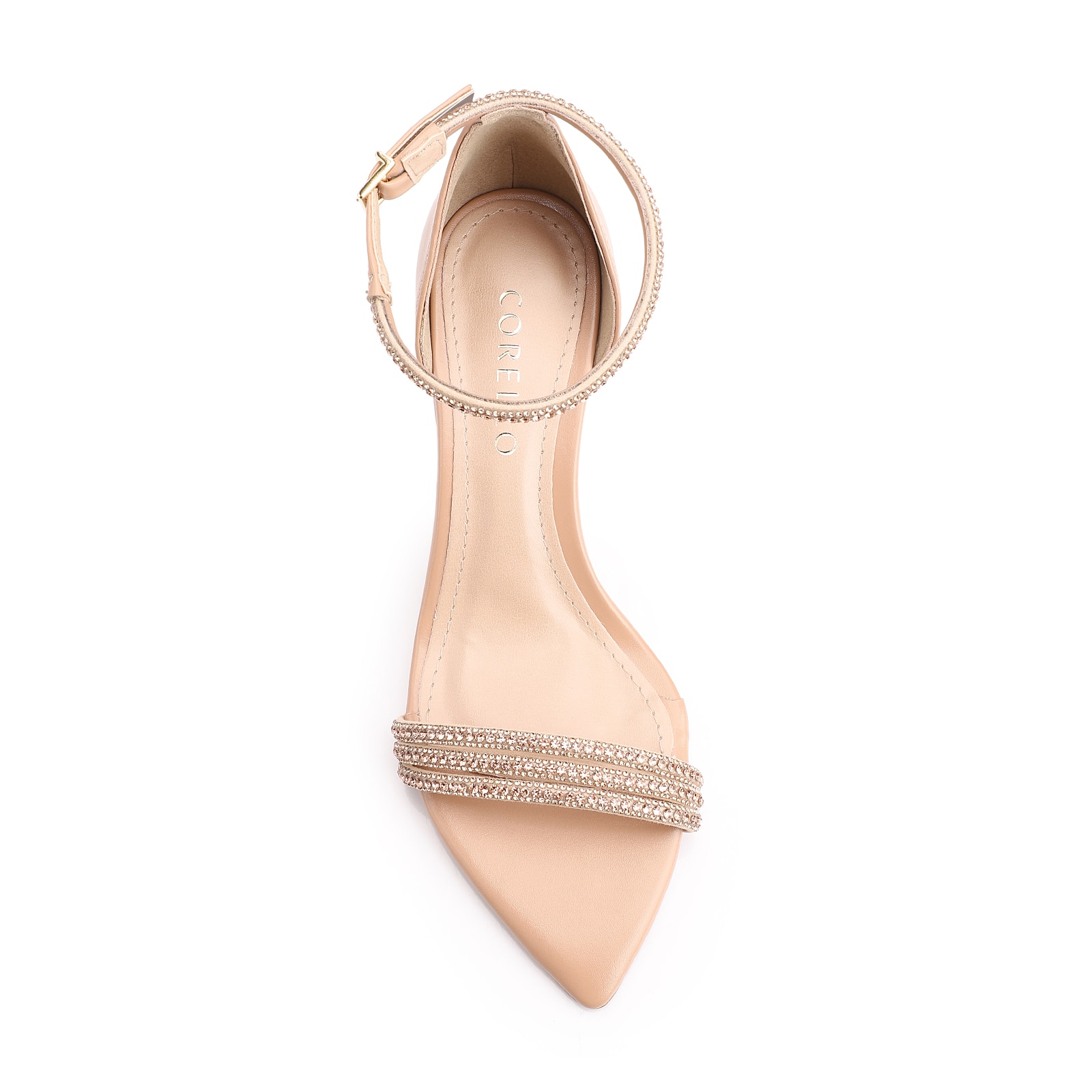Sandália Strass Alt Rose
