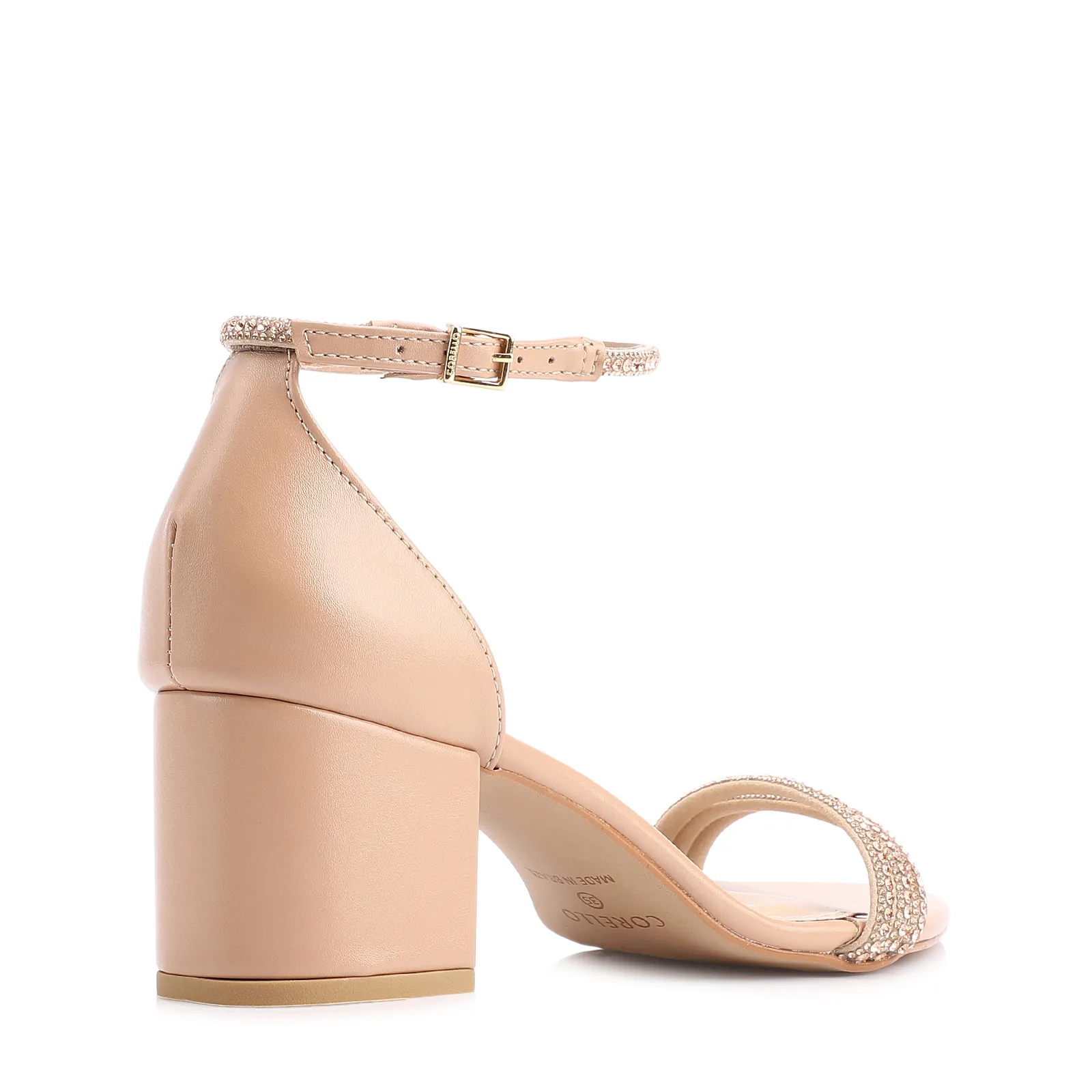 Sandália Strass Alt Rose
