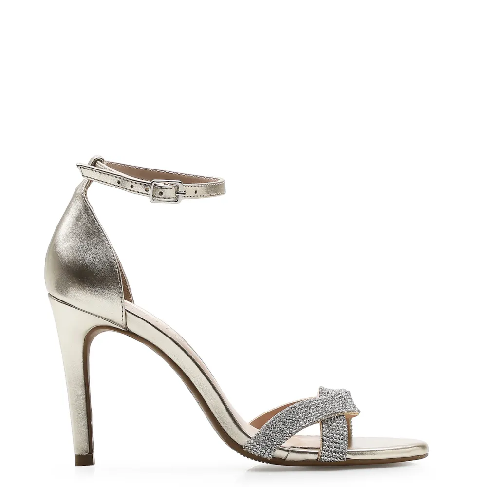 Sandália Strass Alternativo Champagne - imagem 2