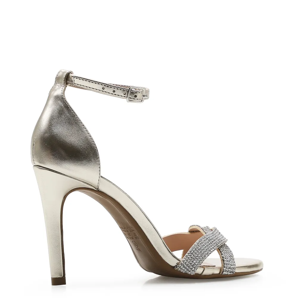 Sandália Strass Alternativo Champagne - imagem 3