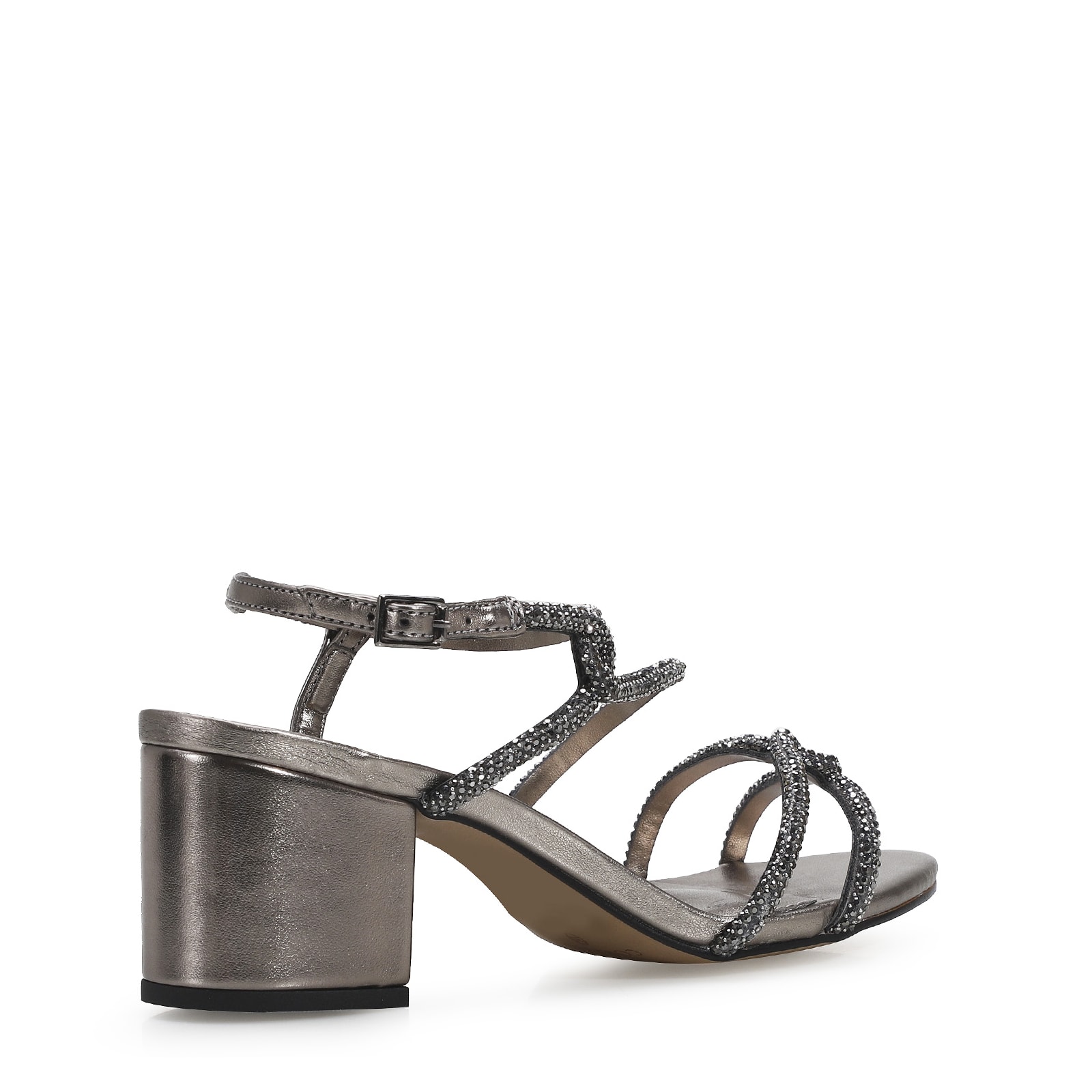 Sandália Strass Alternativo Prata