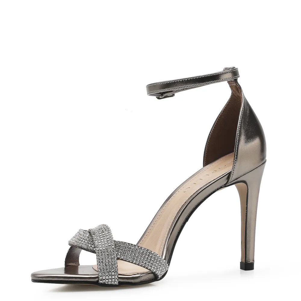 Sandália Strass Alternativo Prata Velho - imagem 4