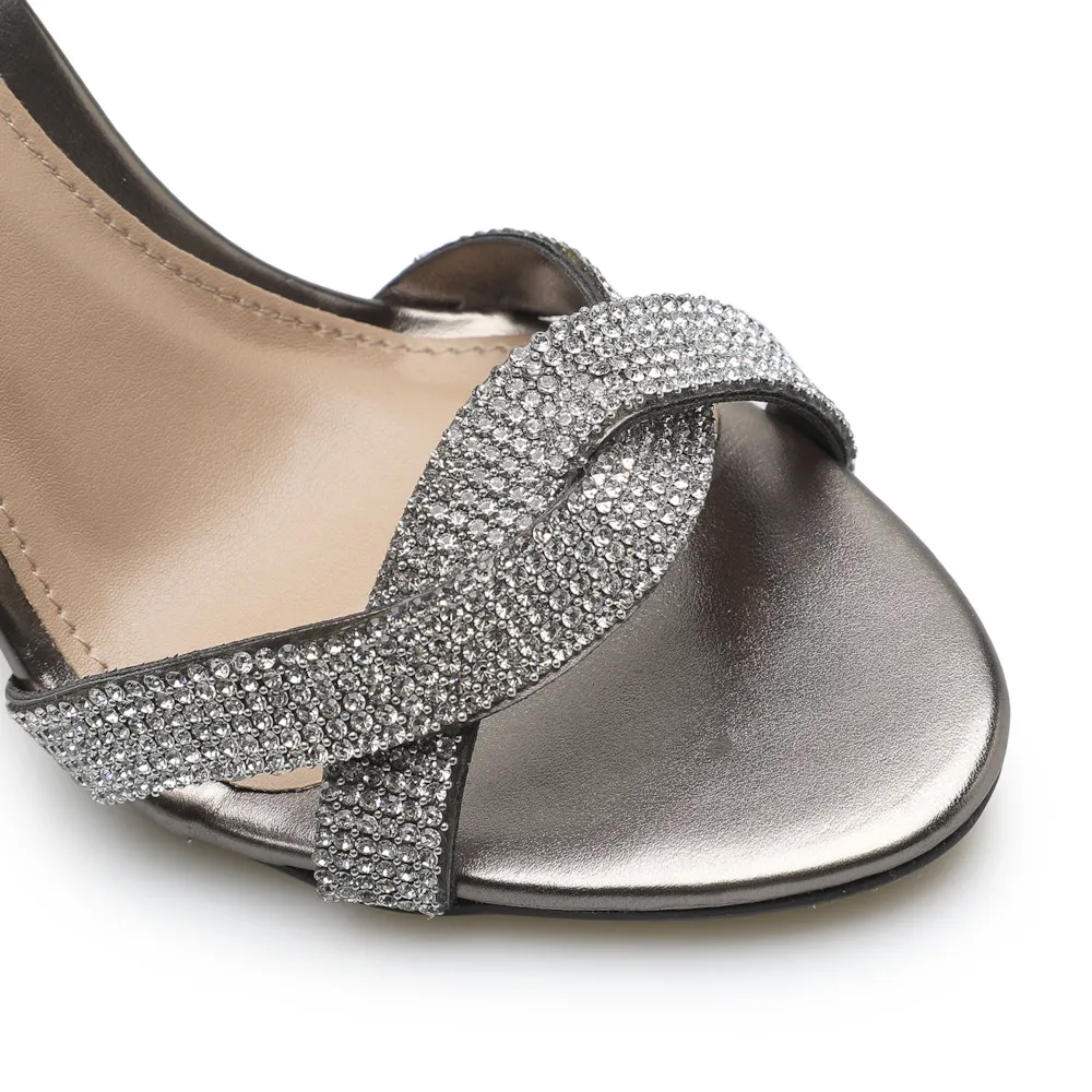Sandália Strass Alternativo Prata Velho - imagem 6