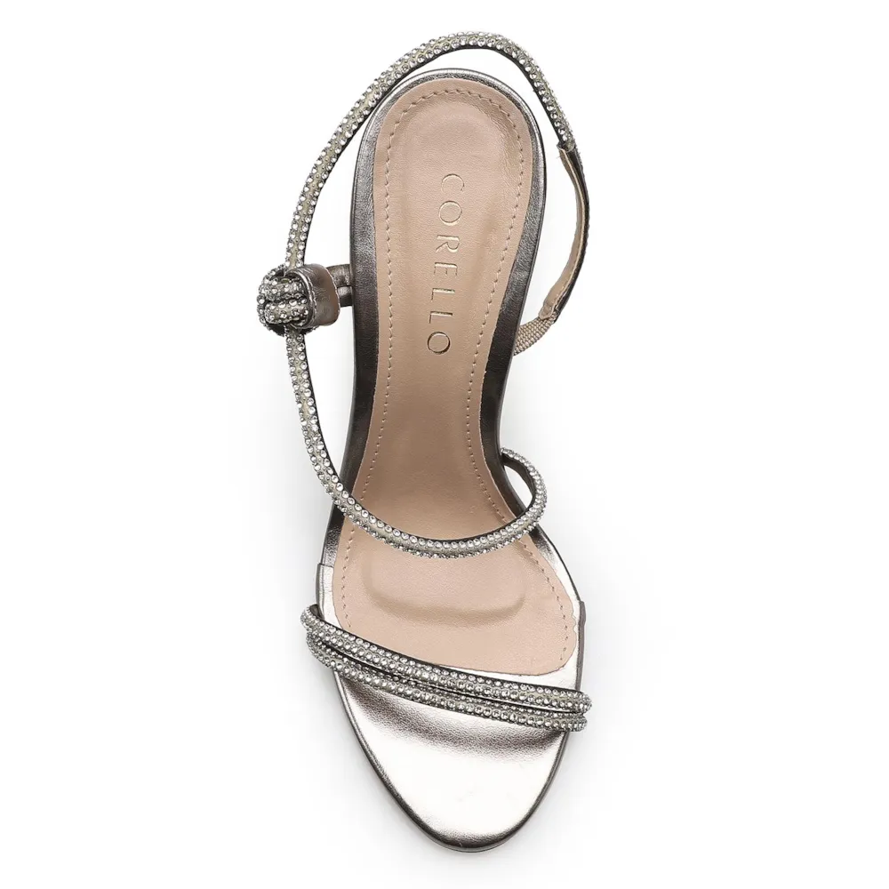 Sandália Strass Corine Alternativo Prata Velho - imagem 6