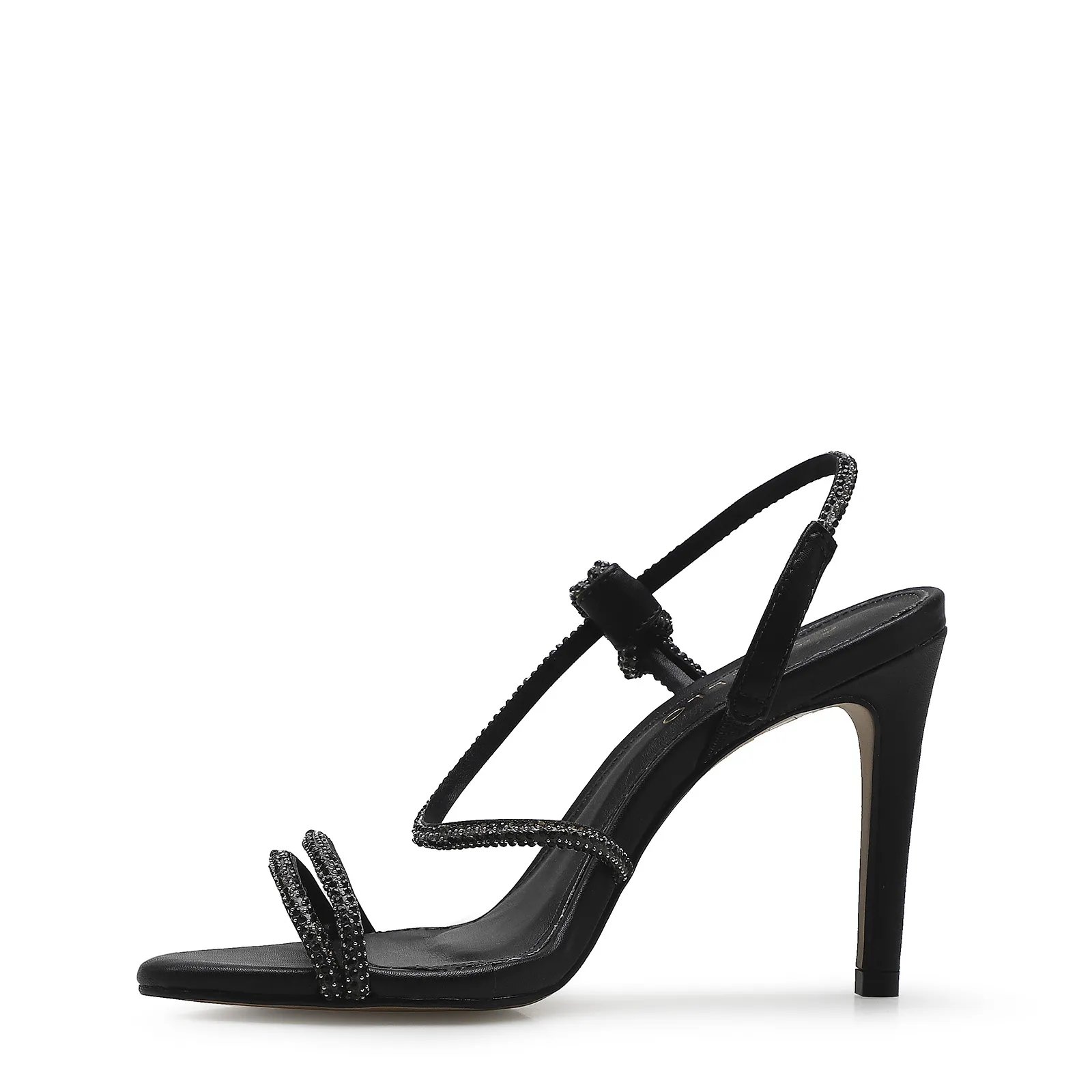 Sandália Strass Corine Alternativo Preto
