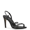 Sandália Strass Corine Alternativo Preto - imagem 1