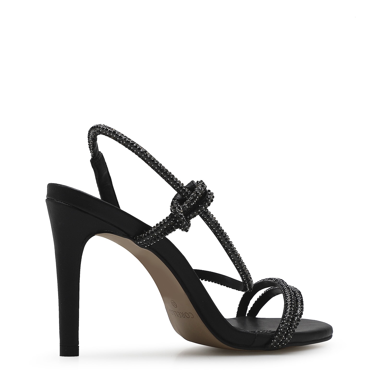 Sandália Strass Corine Alternativo Preto