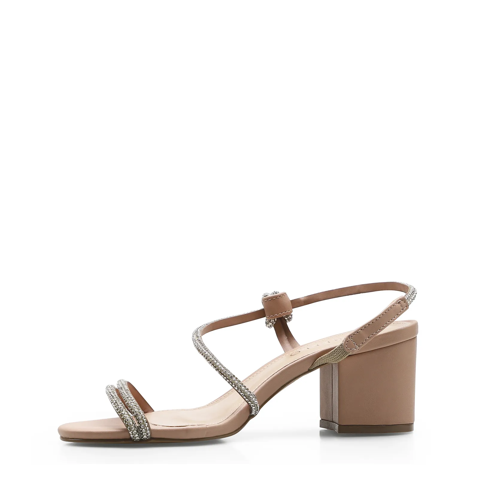 Sandália Strass Deméter Alternativo Bege