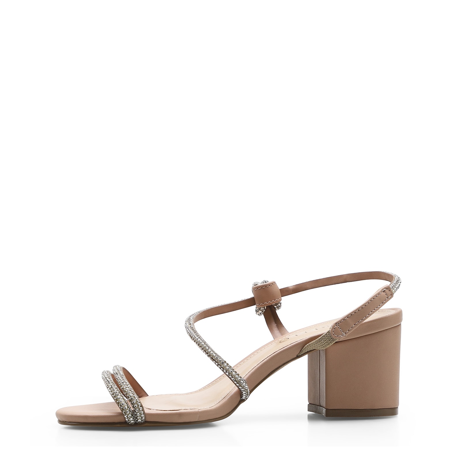 Sandália Strass Deméter Alternativo Bege