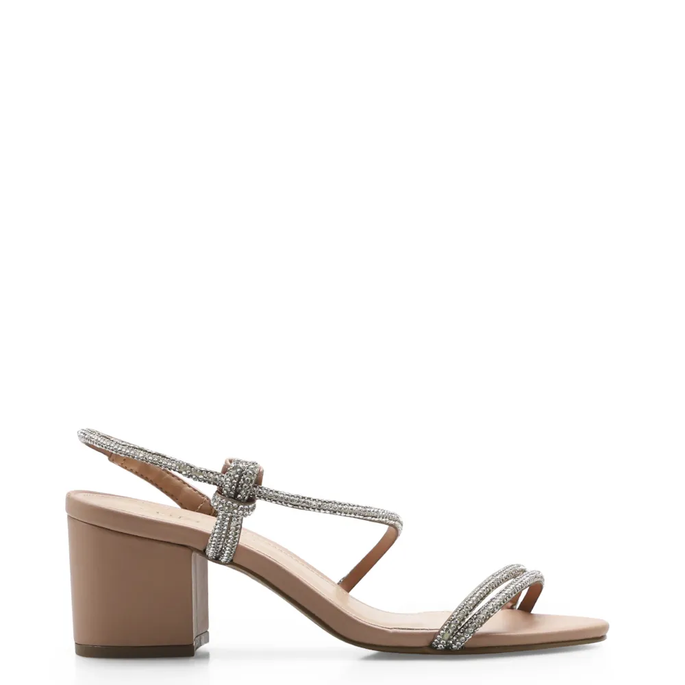 Sandália Strass Deméter Alternativo Bege - imagem 2