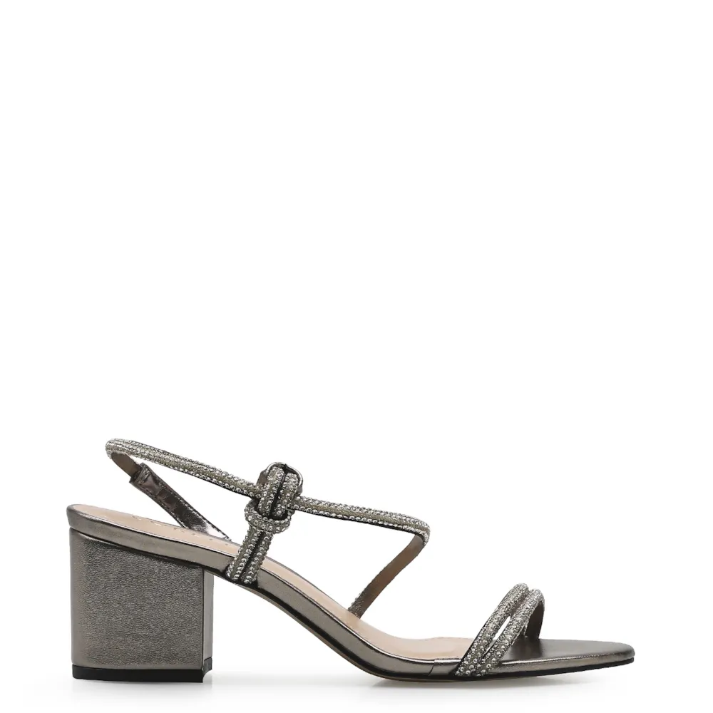 Sandália Strass Deméter Alternativo Prata Velho - imagem 2