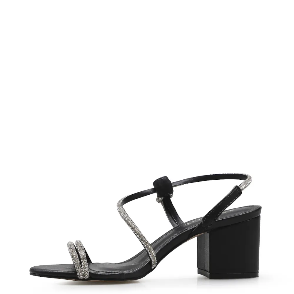 Sandália Strass Deméter Alternativo Preto - imagem 4